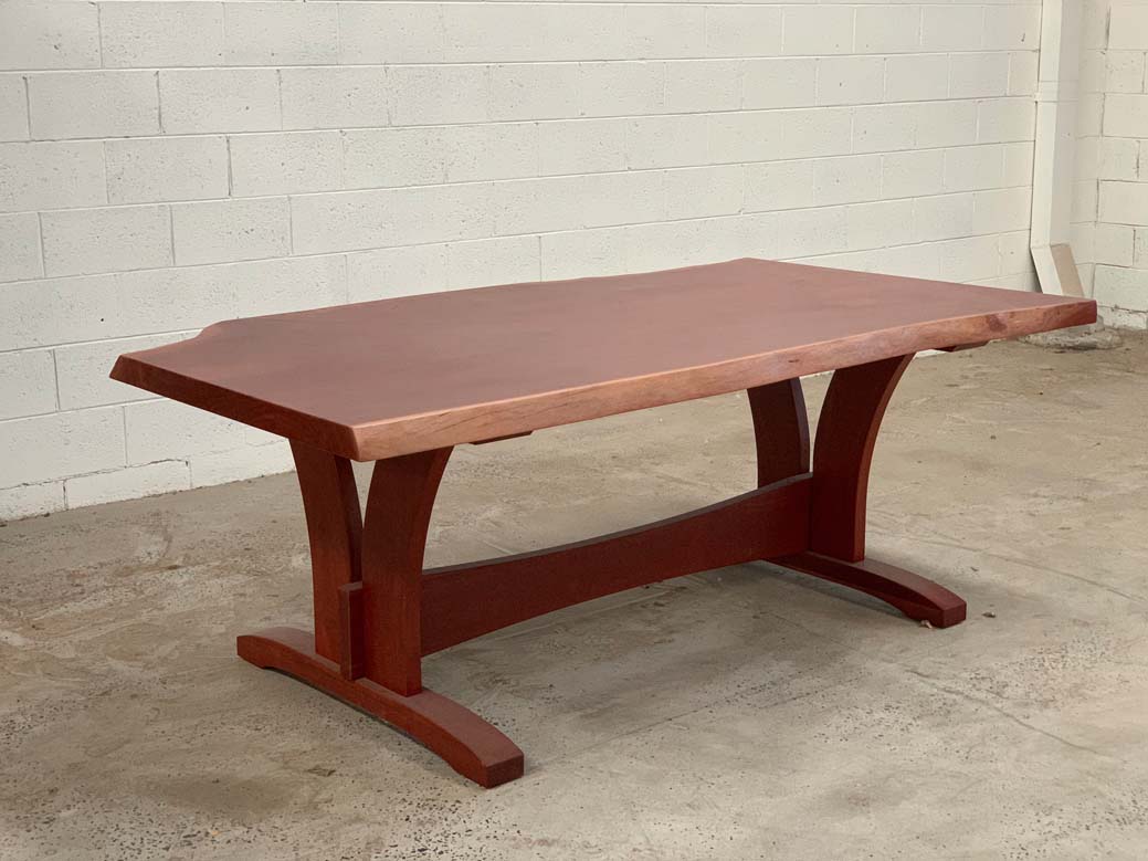 Slab Red Gum Dining table 